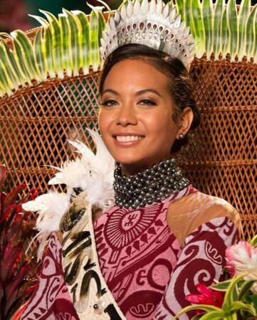 Vaimalama Chaves, 23 ans, a été sacrée Miss Tahiti et tentera de devenir Miss France 2019 