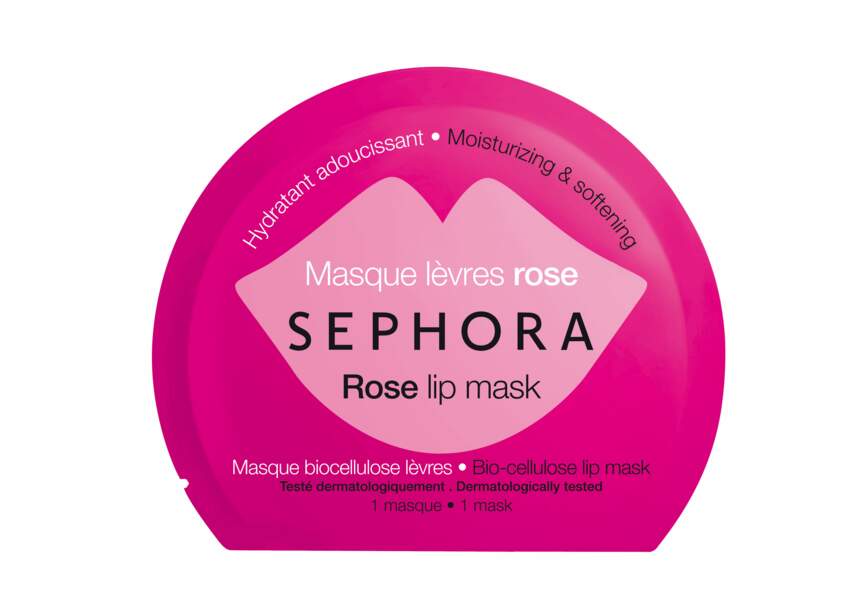 Masque Lèvres rose, Sephora, 2,50€
