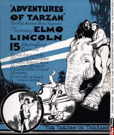 Le premier Tarzan du cinéma, de Scott Sidney, Tarzan chez les singes