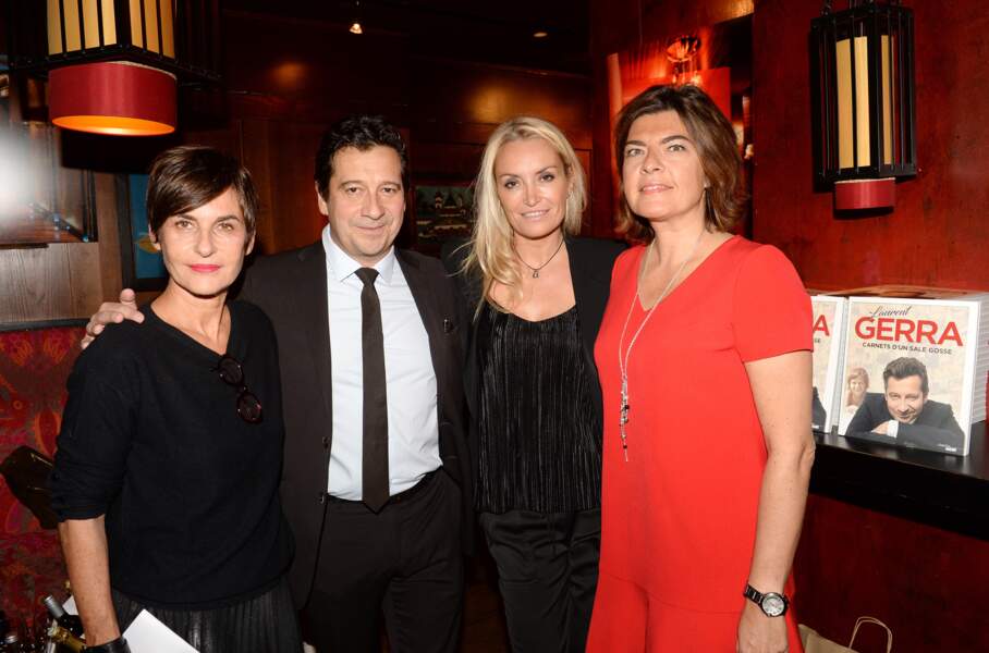Parmi les invités de Laurent Gerra, Catherine Battner et Christelle Bardet, compagne de l'humoriste