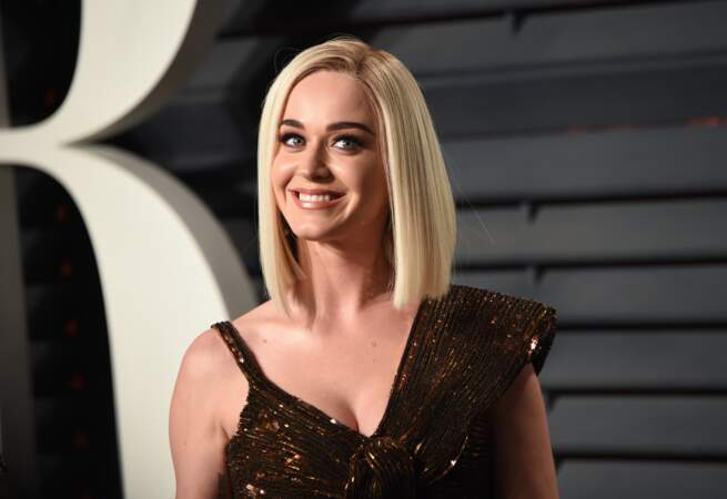 Katy Perry à la soirée Vanity Fair lors des Oscars en février 2017 à Los Angeles