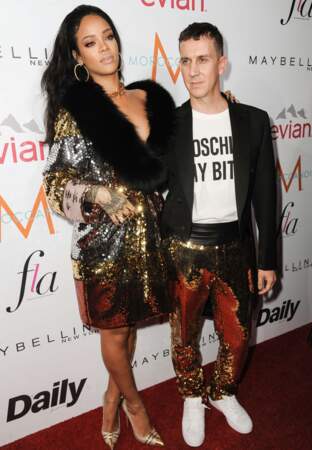 Rihanna et Jeremy Scott 
