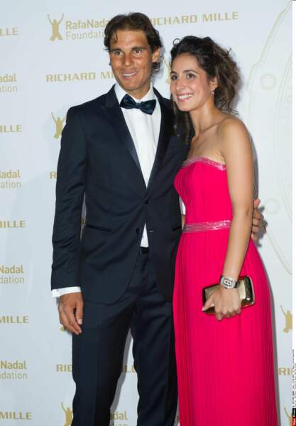 Rafael Nadal et sa compagne Maria Francesca Perello