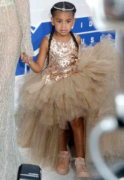Blue Ivy Carter (la fille de Beyoncé et Jay-Z), aux MTV Video Music Awards  à New York, le 28 août 2016.