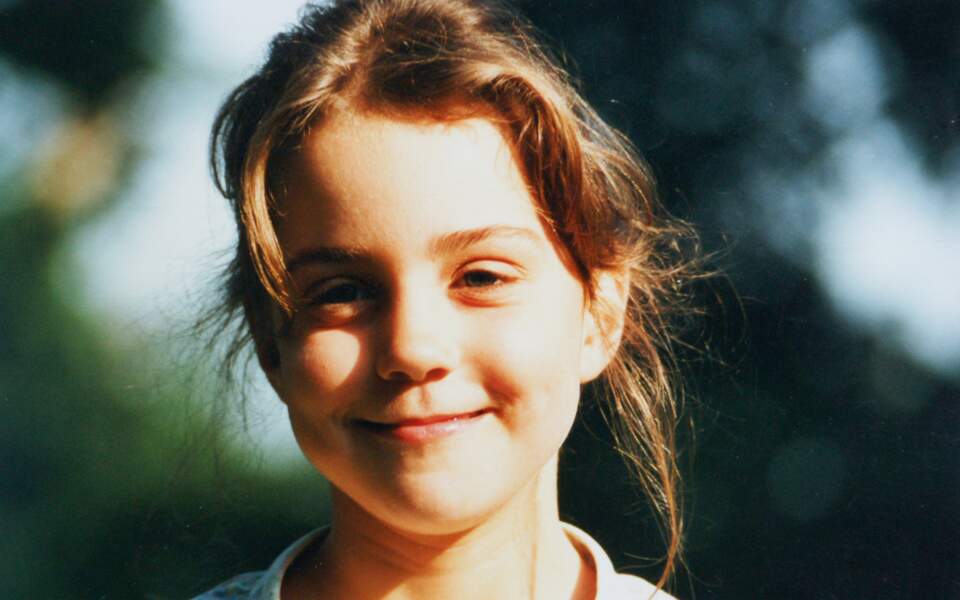 Kate Middleton à l'âge de 5 ans
