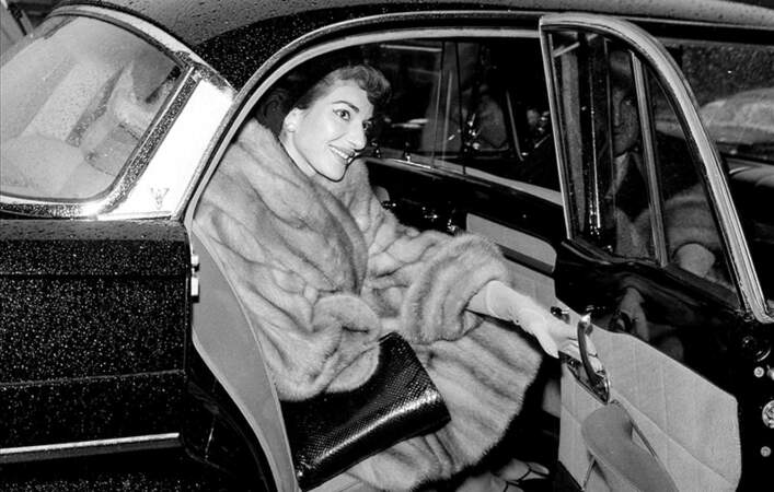 Arrivée de Maria Callas au Ritz 