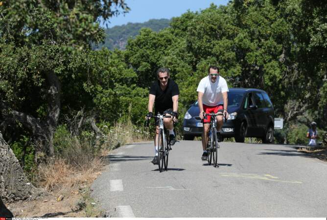 Nicolas Sarkozy sur les routes du Cap Nègre