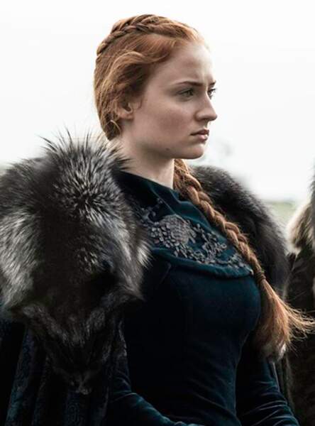 La tresse africaine de Sansa dans Game of Thrones 