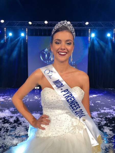 Axelle Breil, 19 ans, a été sacrée Miss Midi-Pyrénées et tentera de devenir Miss France 2019  