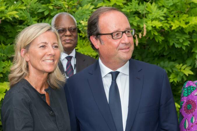 Francois Hollande avec Claire Chazal