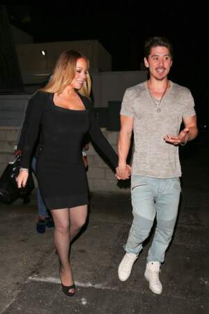 Mariah Carey et son compagnon Bryan Tanaka sont allés dîner à Beverly Hills