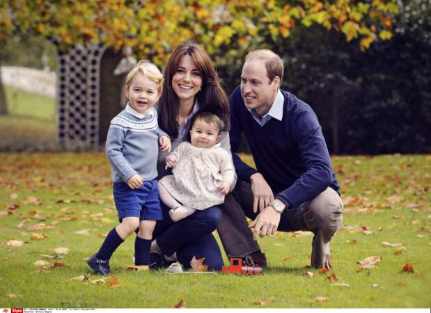 La photo de famille de Kate et William