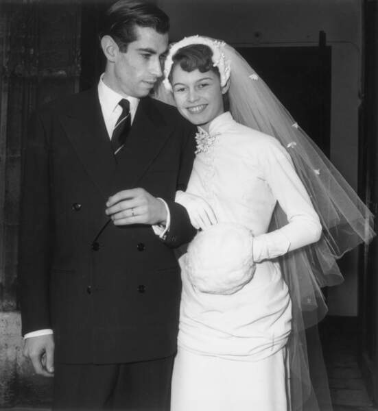 Mariage de Brigitte Bardot et Roger Vadim 20 decembre 1952