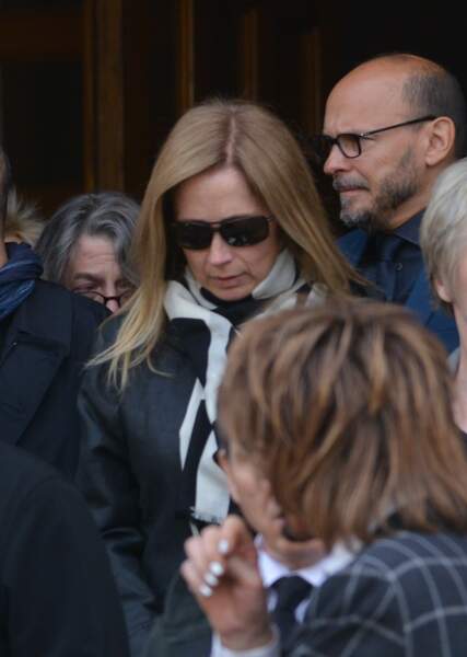 Lara Fabian très éprouvée aux obsèques de Maurane