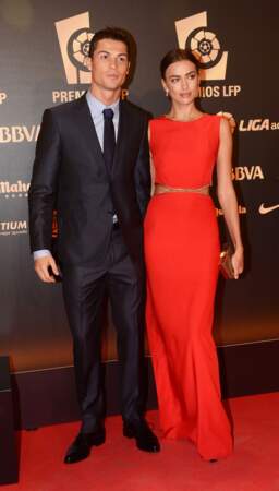 Cristiano Ronaldo et Irina Shayk en janvier