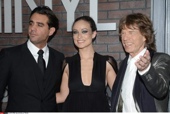 Bobby Cannavale, Olivia Wilde et Mick Jagger