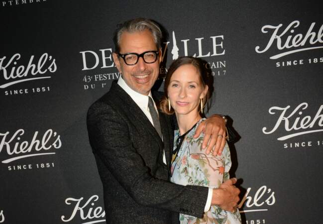 Jeff Goldblum et sa femme Emilie Livingston. 