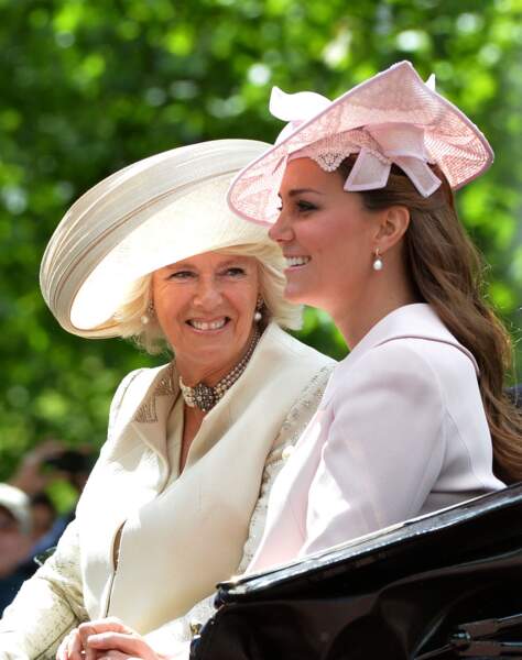 Kate Middleton lors de la parade Trooping the Colour, en juin 2013