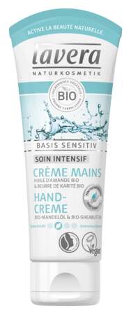 Crème Mains basis sensitiv, lavera, 4,49€