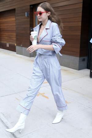 Gigi Hadid dans les rues de New York