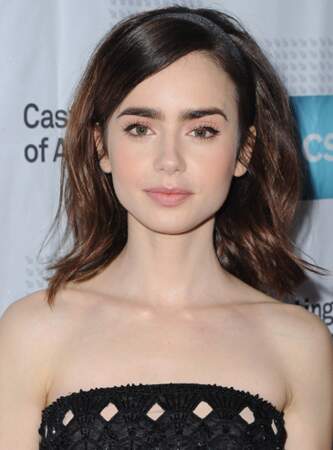 Le fard rose comme Lily Collins