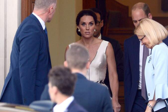 Kate Middleton et le Prince William le 18 juillet 2017 à Varsovie en Pologne