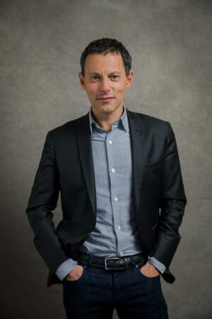 Marc-Olivier Fogiel, membre du jury des Globes de Cristal 2019 au restaurant Fouquet's à Paris