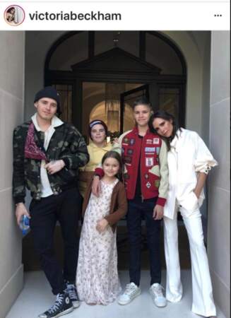 Victoria Beckham et ses 4 enfants