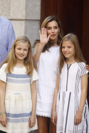 Letizia d'Espagne est très complices avec ses deux princesses