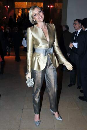 "Full Metal Jacket", à l'occasion du défilé haute-couture printemps-été Armani, à Paris, le 26 janvier 2009.
