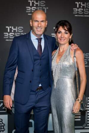 Véronique Zidane, la femme de Zinedine, a éclipsé son mari lors de la soirée The Best le 24 septembre 2018