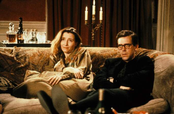 Emma Thompson et Hugh Laurie dans le film "Peter's friends" en 1992