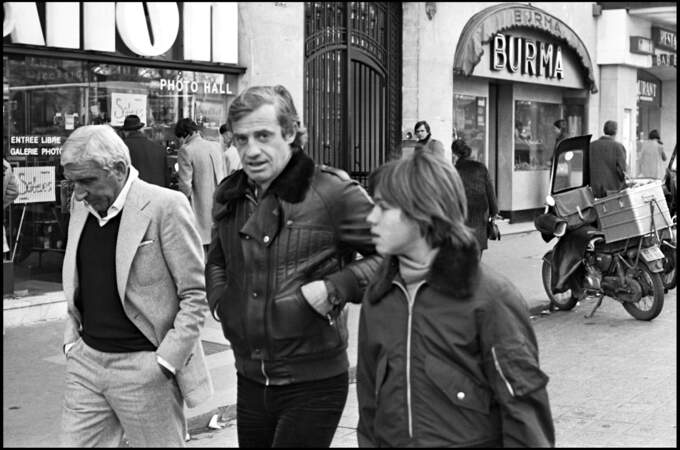Un ami qu'il aime si fort, qu'il l'avait même présenté à son fils, Paul. Ici, ils marchent dans Paris en 1977.