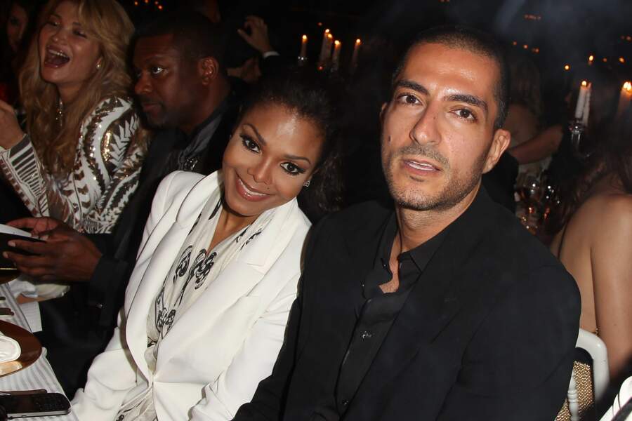 Janet Jackson et son mari Wissam Al Mana en 2012