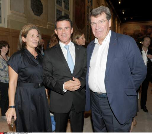 Manuel Valls et le député Xavier Darcos