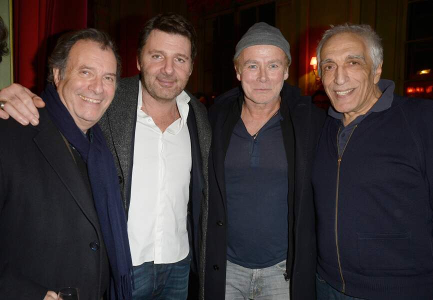 Daniel Russo, Philippe Lellouche, Franck Dubosc et Gérard Darmon