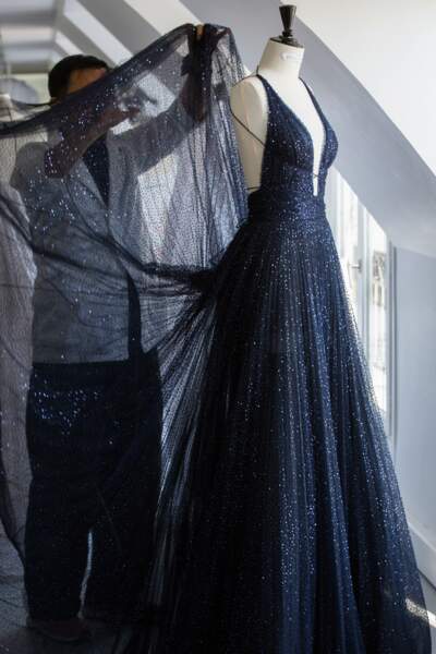  La robe Dior de Chiara Ferragni a nécessite un travail ultra minutieux de la part des équipes de la maison.