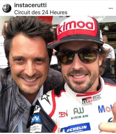 Vincent Cerutti et Fernando Alonso
