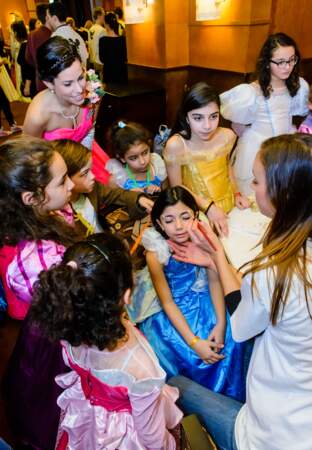 Atelier maquillage pour les petites princesses