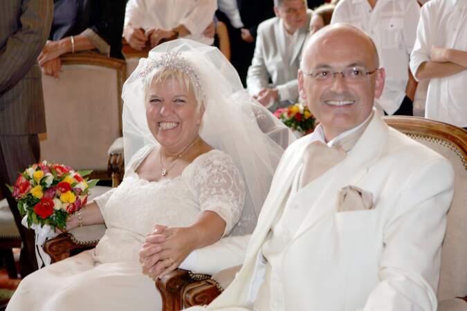 Mariage de Mimie Mathy et Benoist Gérard le 27 août 2005 à Neuilly sur Seine