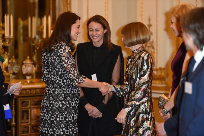 Kate Middleton, Anna Wintour et Caroline Bush
