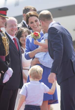 Le prince William et la princesse Kate procèdent à une petite tournée des pays européens