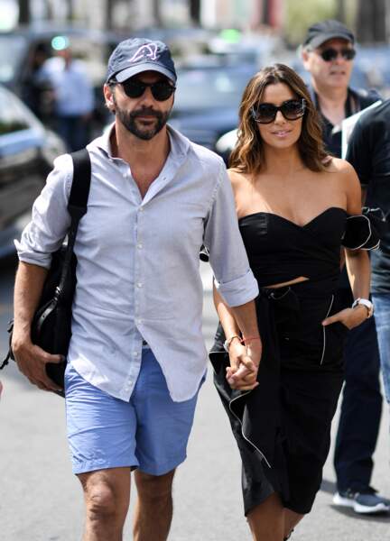 Eva Longoria et son mari José Antonio Baston sur la croisette lors du Festival de Cannes 2017
