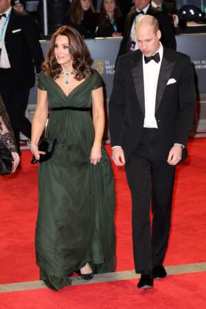 Kate Middleton et le prince William aux BAFTA 2018