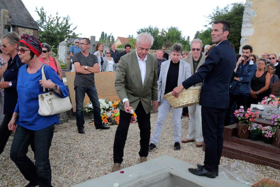Obsèques de François Corbier : Ariane Carletti, Dorothée et Jacky Jakubowicz