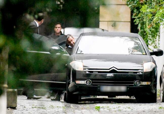 Nicolas Sarkozy a quitté le domicile familial tôt ce matin