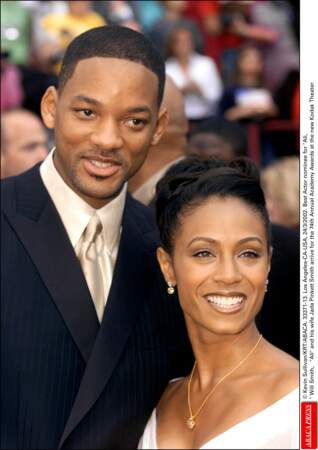 Will Smith et Jada Pinkett Smith en 2002