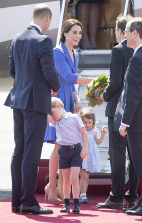 Le prince William et la princesse Kate ont atterri à Berlin ce 19 juillet à midi