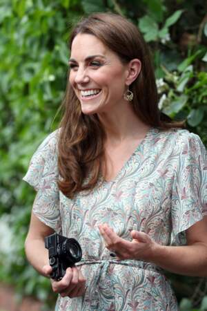 Ce mardi 25 juin à Londres, Kate Middleton a opté pour un look bohème et estival