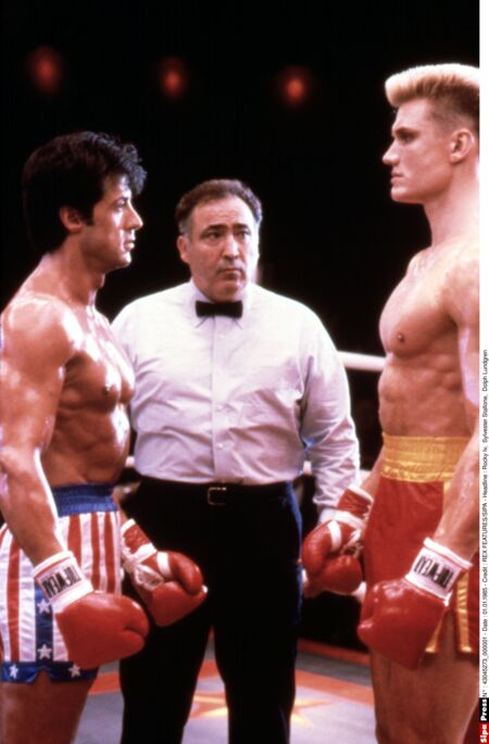 Rocky face à Dolph Lundgren dans Rocky IV